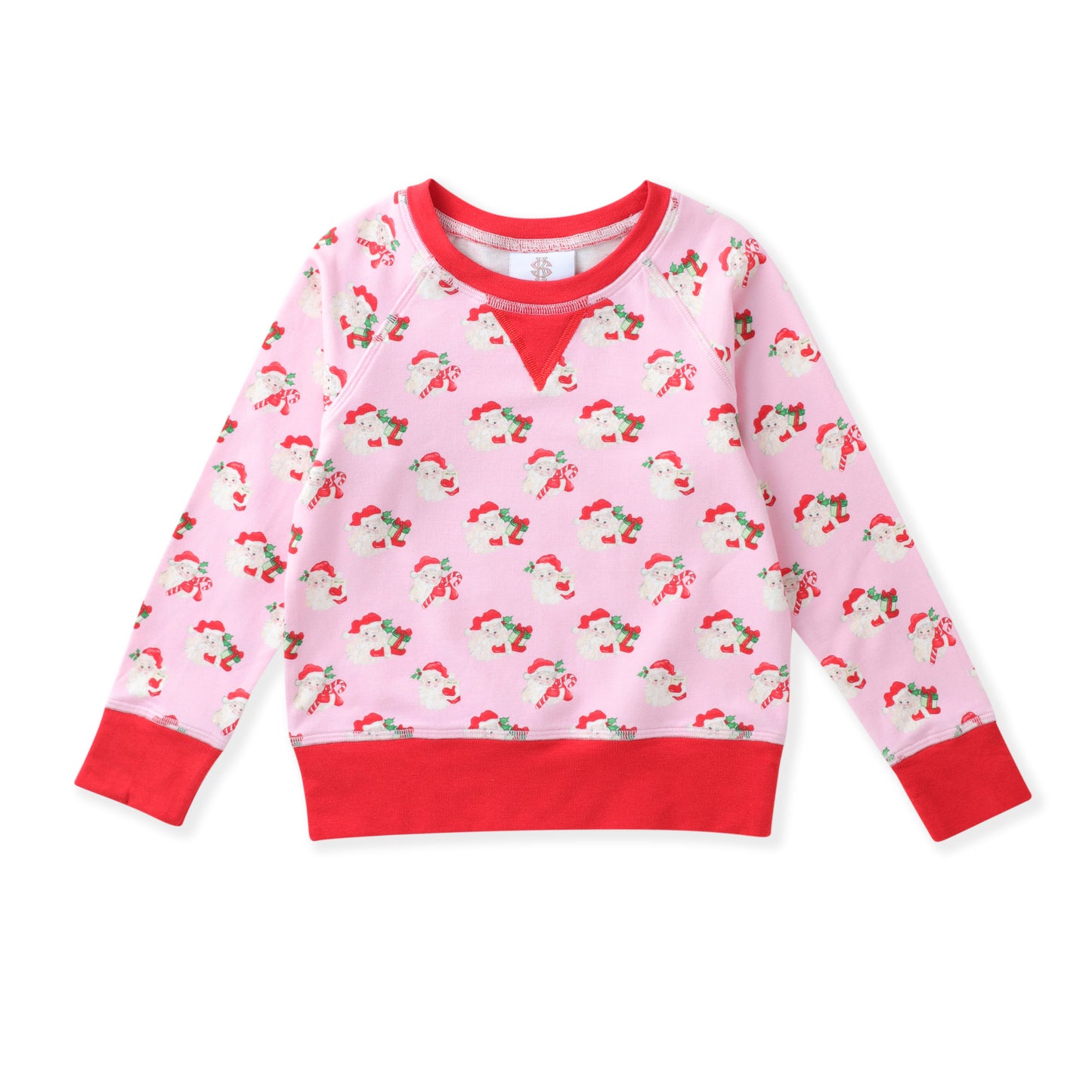 Pink Santa Pullover