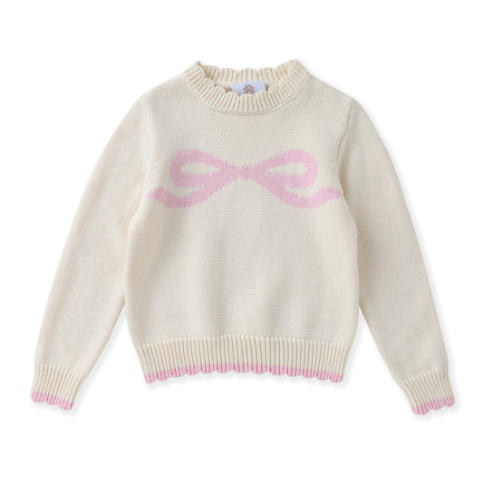 Pink Bow Sweater