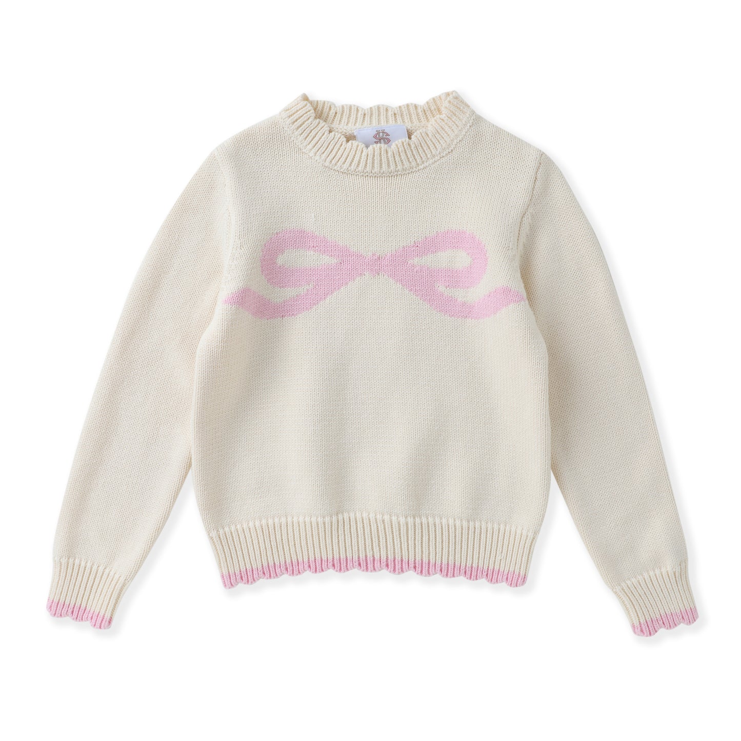 Pink Bow Sweater
