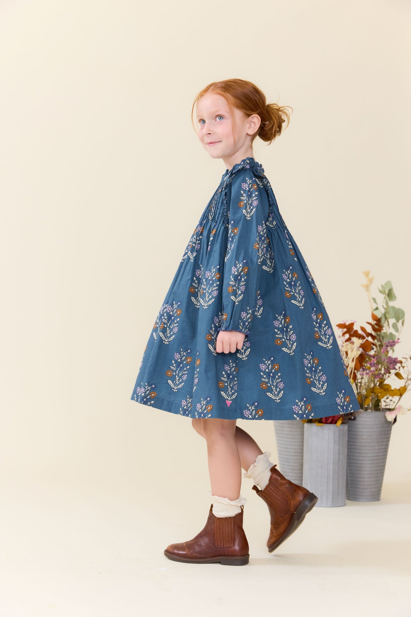 Girls Jaipur Dress - Balsam Dewdrop