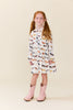 Girls Autumn Dress - Horse Breeds