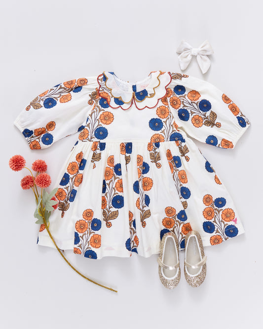 Girls Darcy Dress - Buttercup Floral