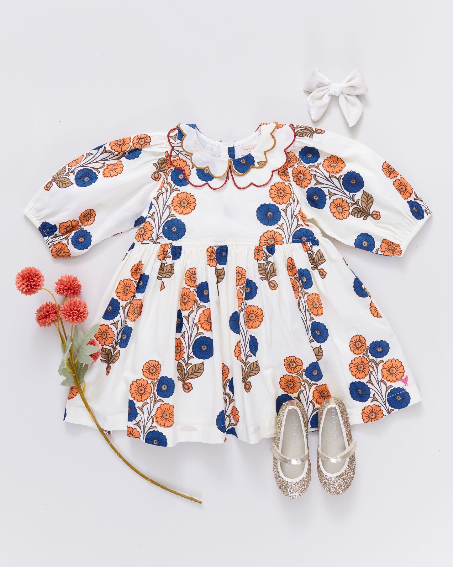 Girls Darcy Dress - Buttercup Floral