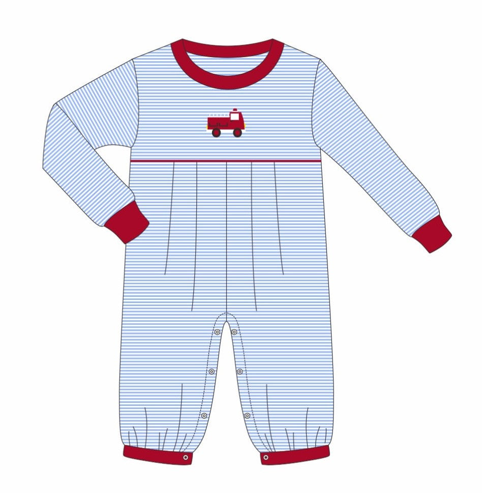 Firetruck Romper
