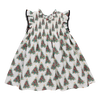 Girls Stevie Dress - Vintage Trees