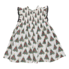 Girls Stevie Dress - Vintage Trees