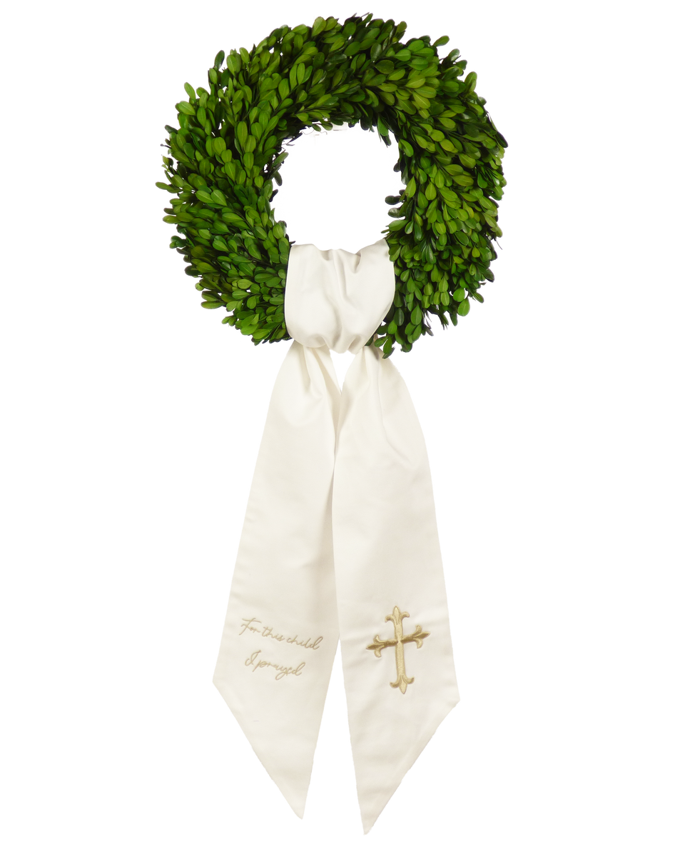 Wreath Sash