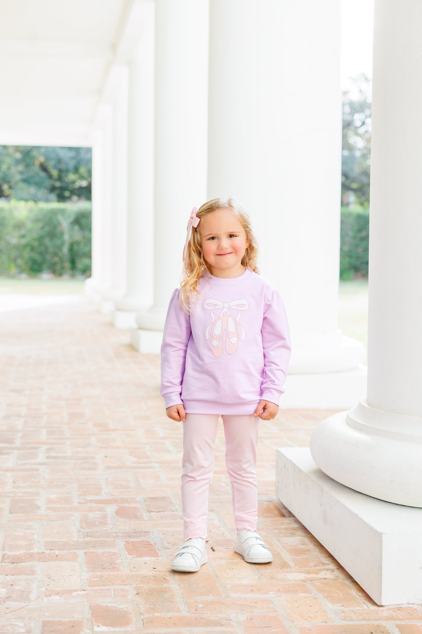 French Terry Pullover - Ballet Shoes