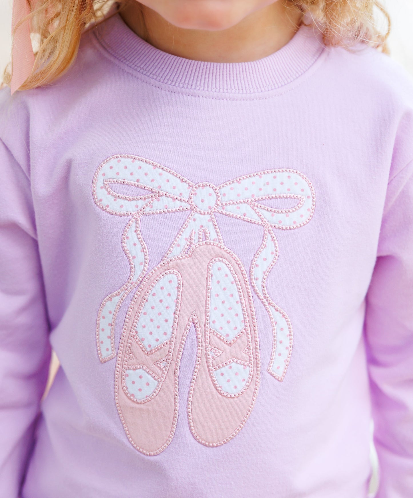 French Terry Pullover - Ballet Shoes
