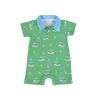 Golf Buddies Blue Romper