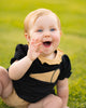 Game Day Bloomer Set: Black and Gold