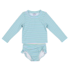 Sherbet Stripe Girls' Swimsuit