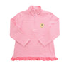 Goldendoodle 1/4" Zip Ruffle Pullover