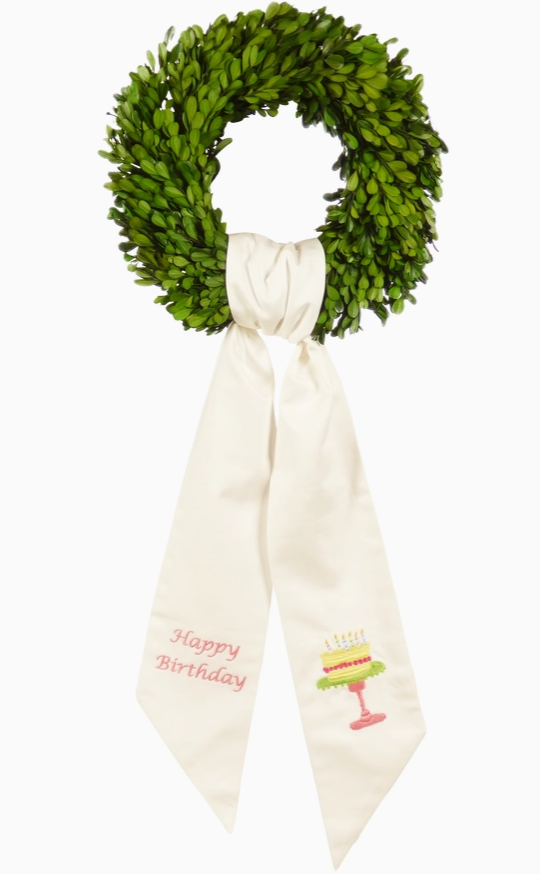 Wreath Sash