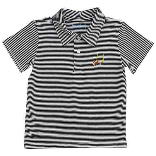 Game Day Polo - Black
