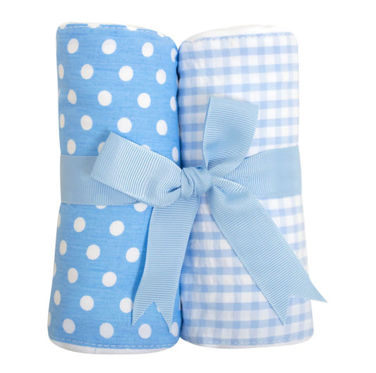 Set of 2 Fabric Burps