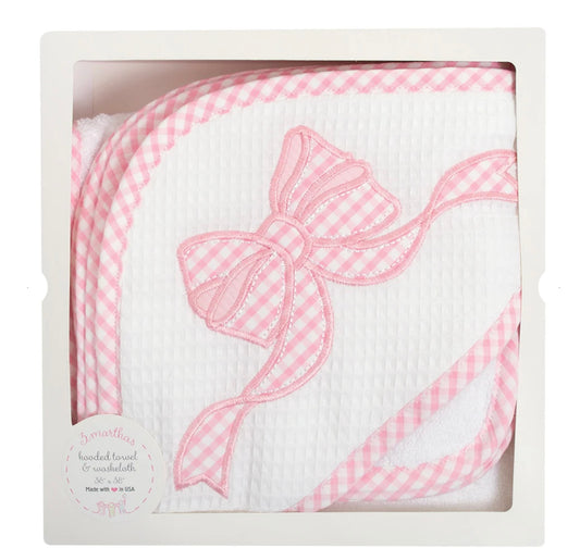 Hooded Towel & Washcloth Set