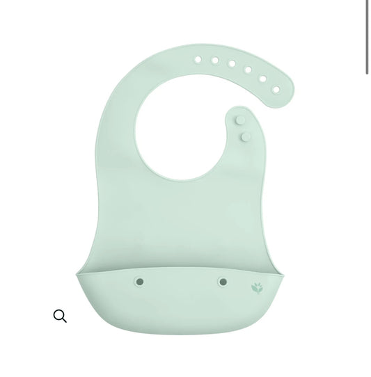 Sage 6 mo+ Silicone Scoop Bib
