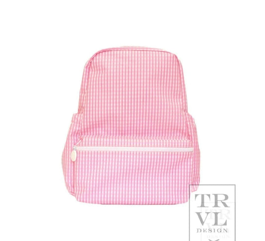 Backpacker - Gingham Pink