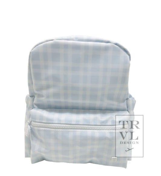 Mini Backpacker - Pimlico Plaid Blue