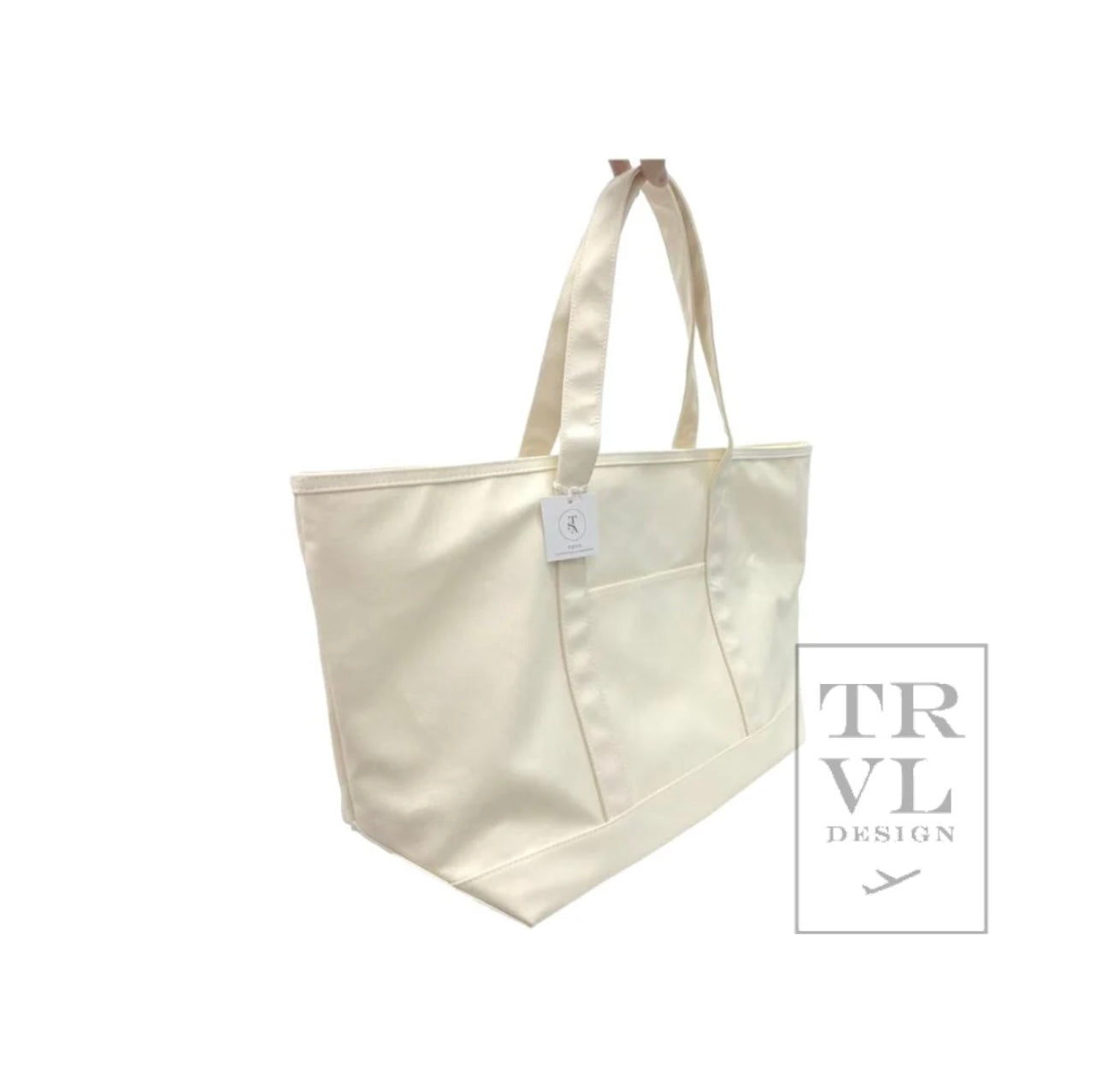 Maxi Tote - Coated Canvas Large - Natural