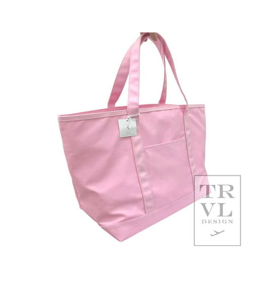 Maxi Tote - Coated Canvas Large - Peony