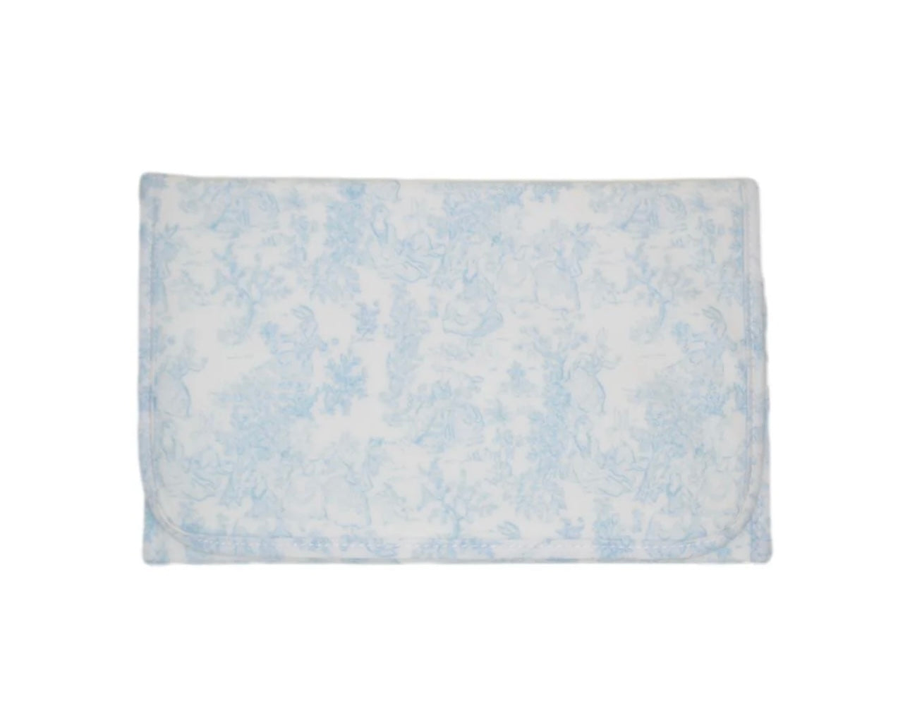 Changing Pad - Bunny Toile Blue