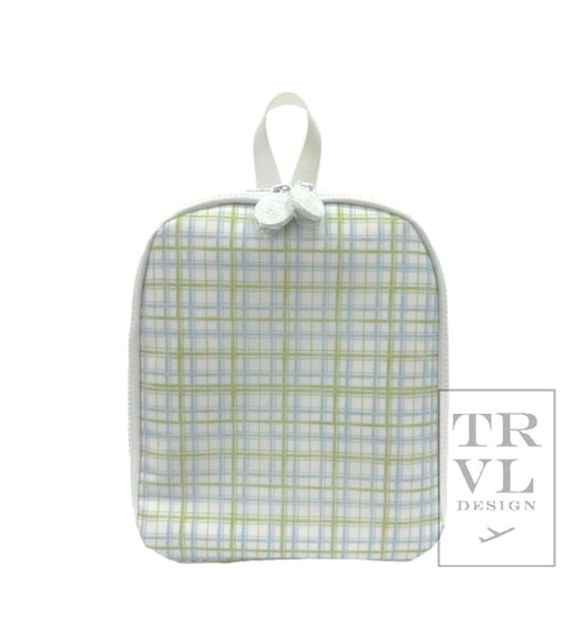 Lunch Bag - Classic Plaid Green