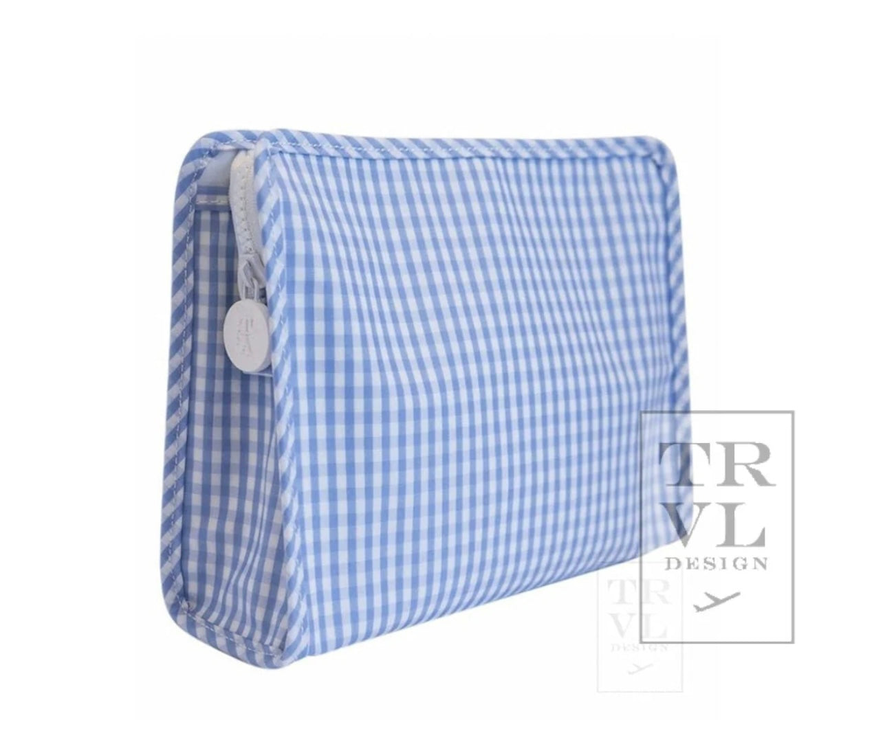 Roadie Medium - Gingham Sky