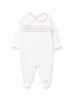 Hand Smocked Pima Playsuit