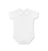 Short Sleeve Bebe Collar Bodysuit