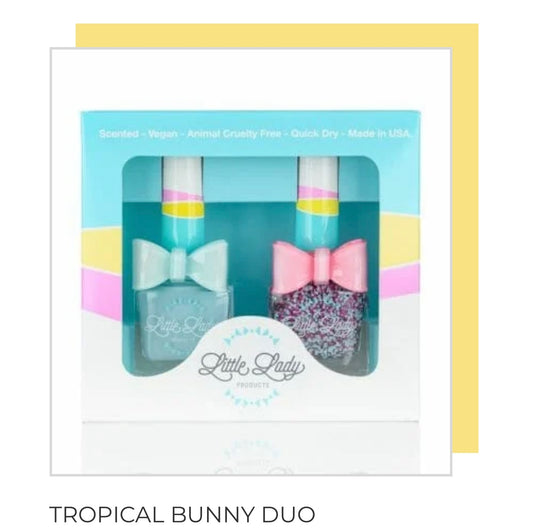 Tropical Bunny Duo