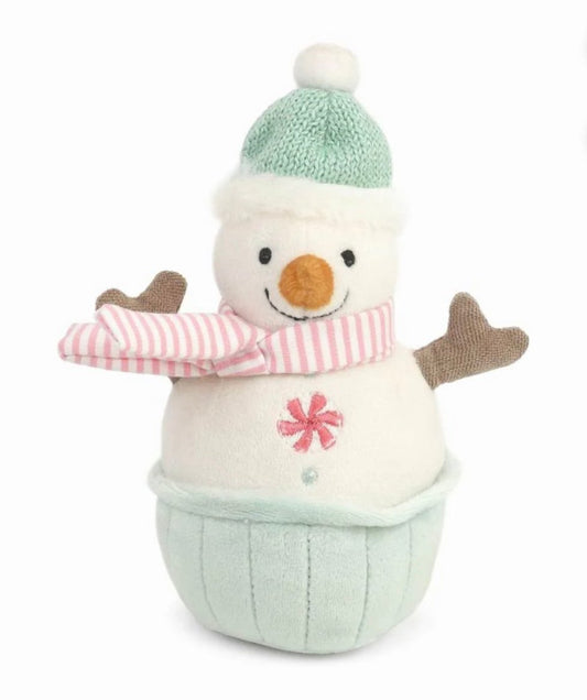 Mini Ami Snowman Cupcake Chime Toy