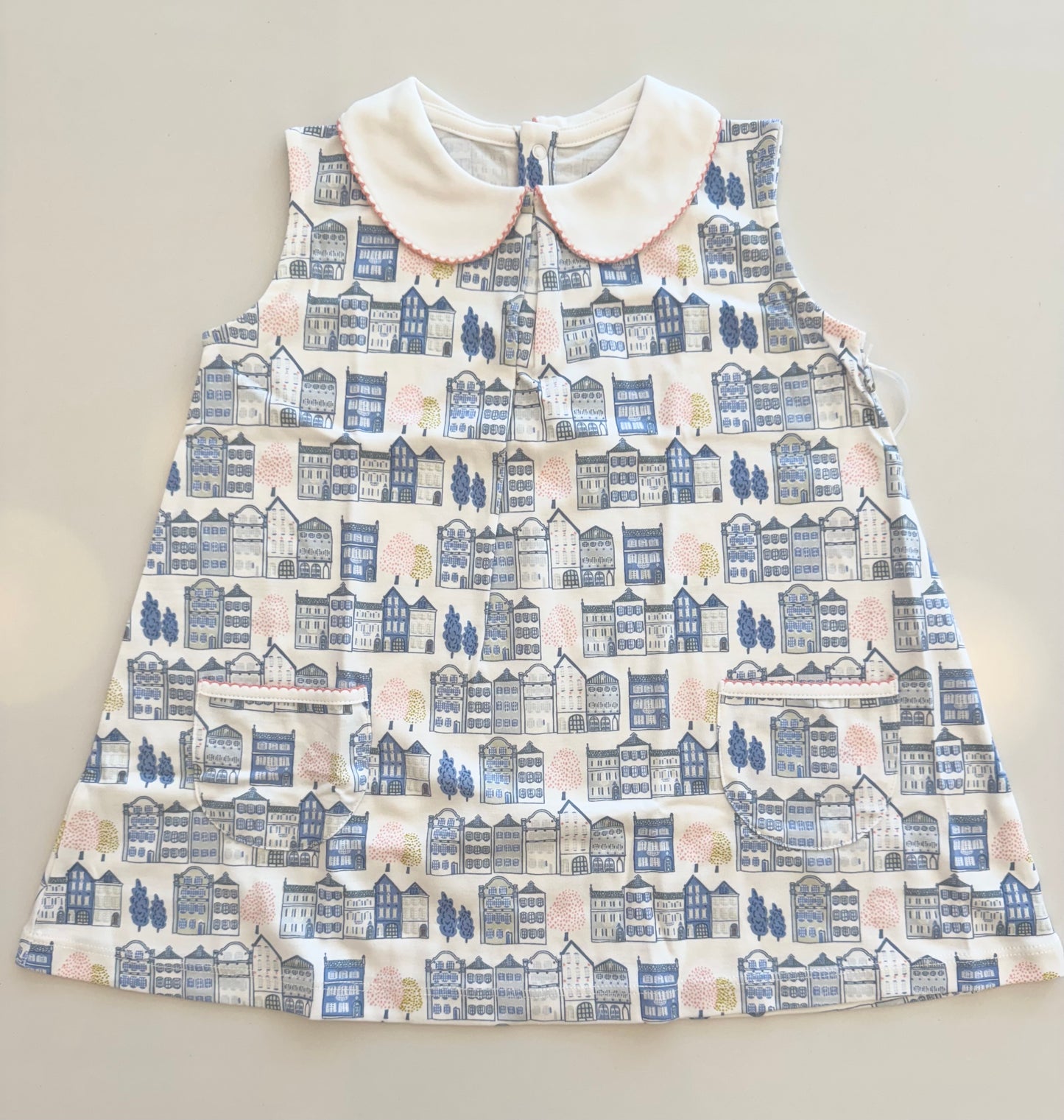 Sleeveless Pocket Twirl Dress - Dutch Row