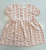 Short Sleeve Playtime Dress - Pink Butterflies