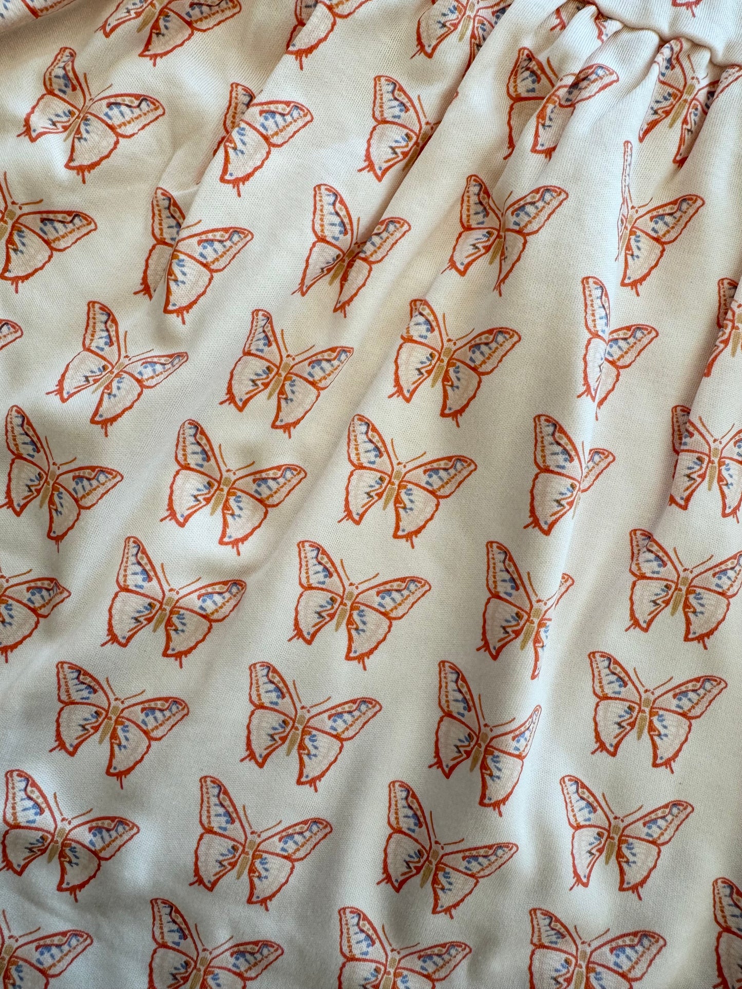 Short Sleeve Playtime Dress - Pink Butterflies