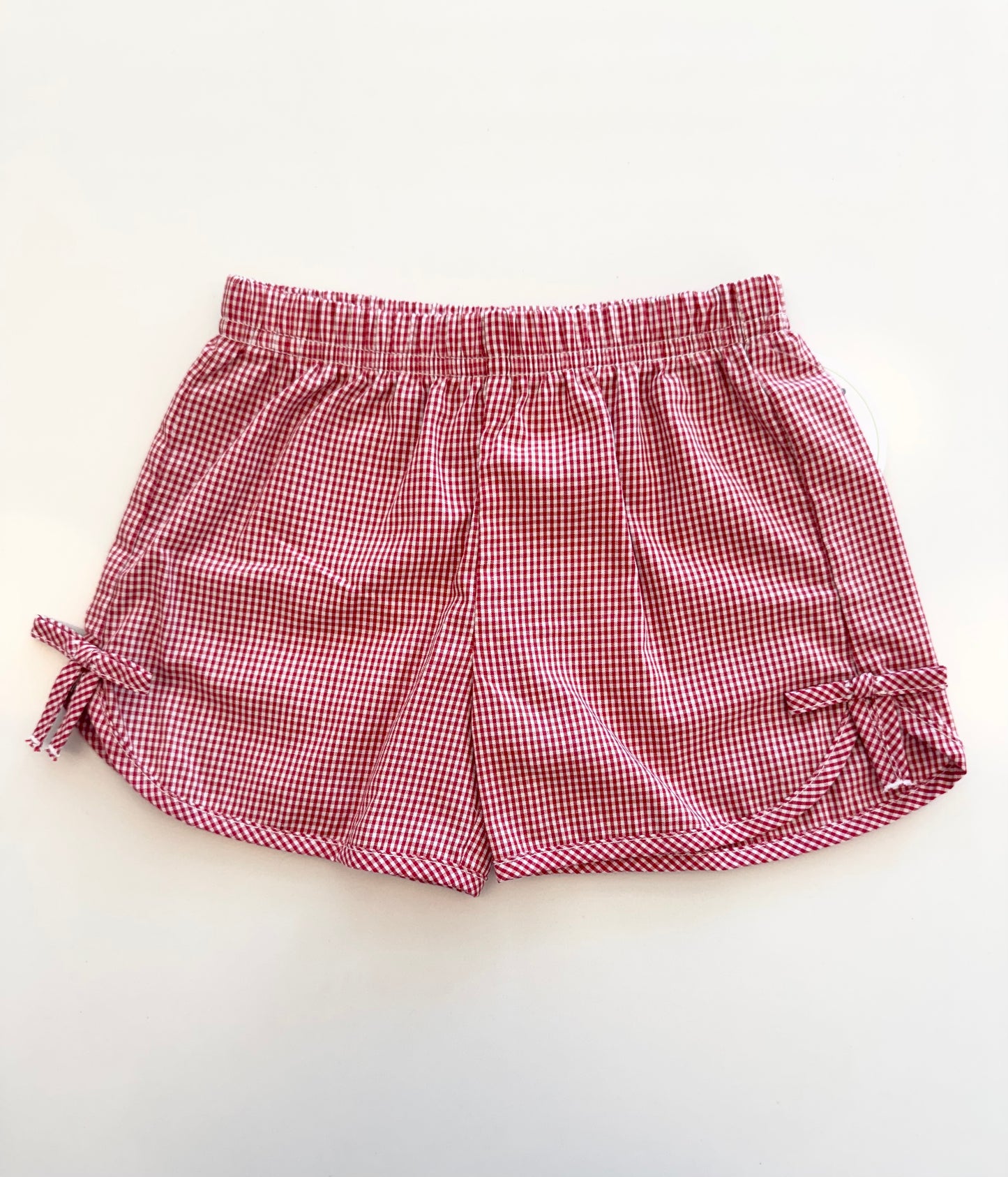 Strawberry Skylar Short, Red Mini Gingham