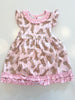 Golden Pup Flutters Dress Set