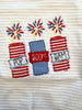 Pop!Boom!Bam! Applique Sleeveless Boy Bubble