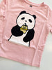 Banana Milk Panda Graphic Tee