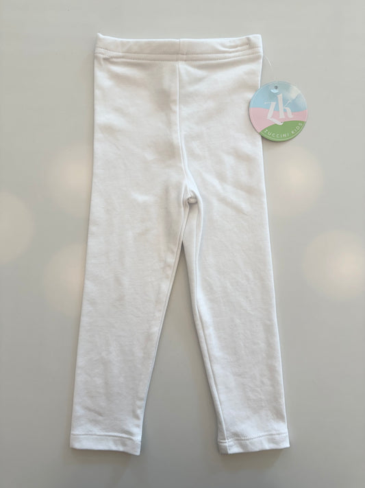 Leggings - White Knit