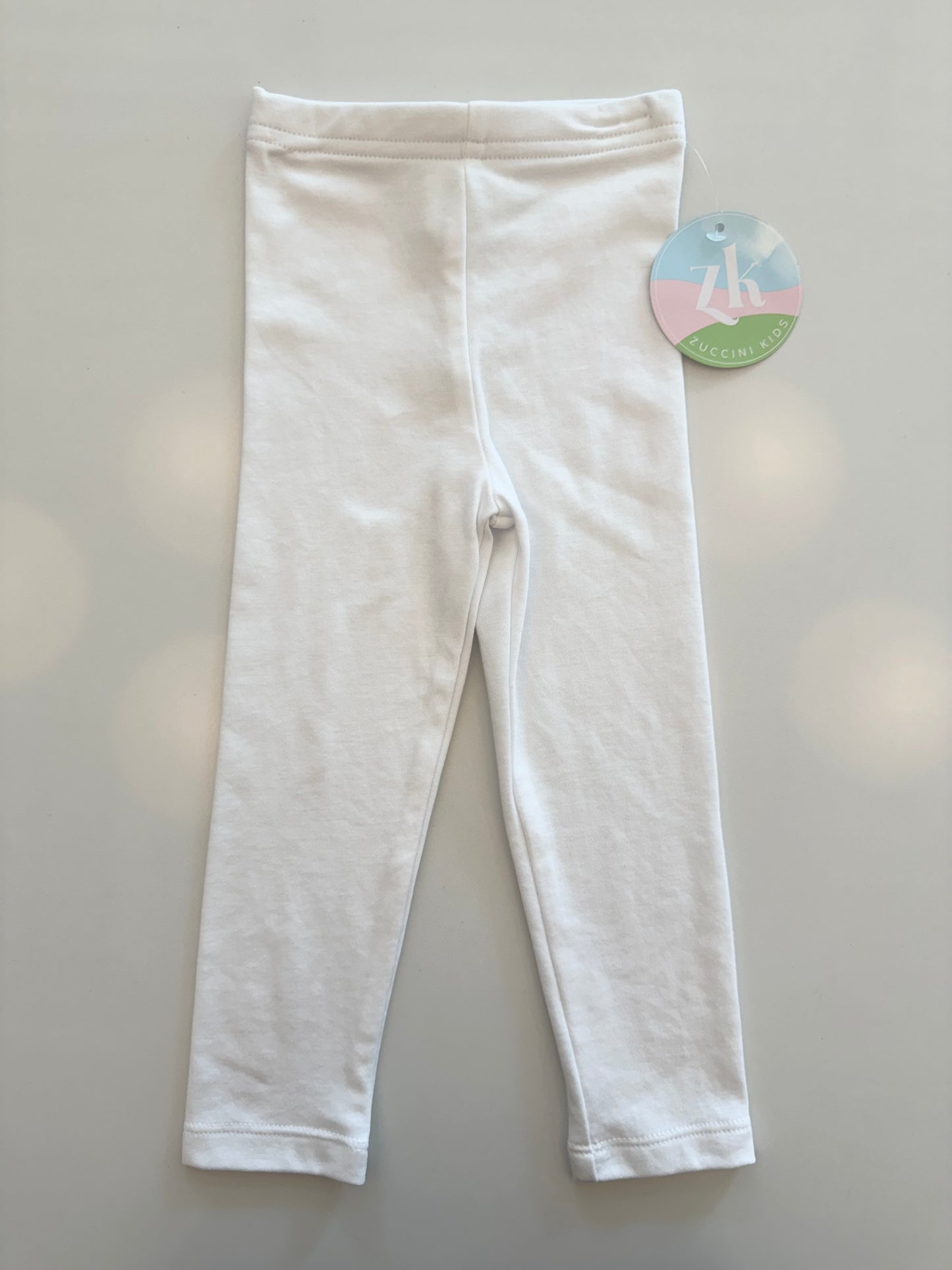 Leggings - White Knit