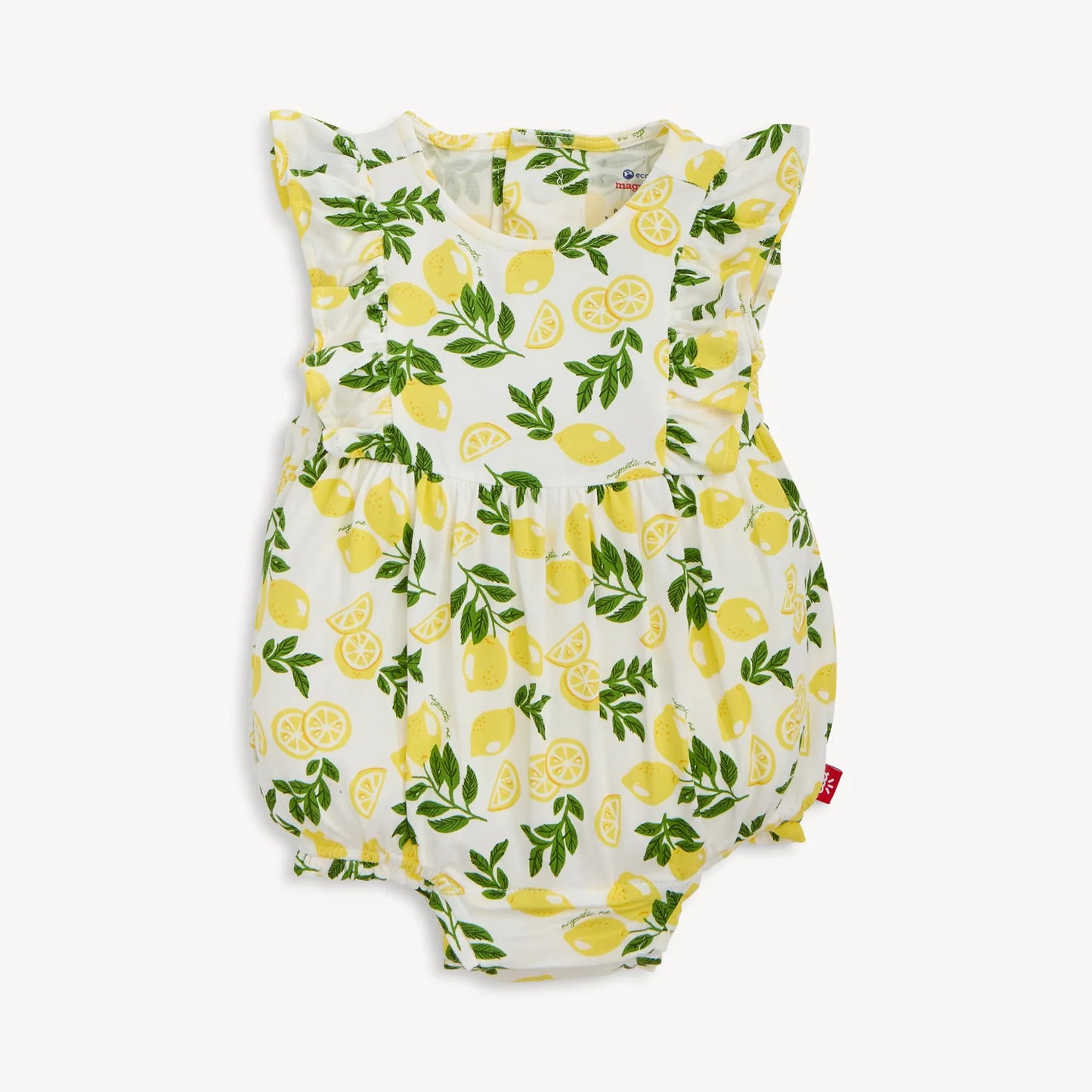 Magnetic Me - Simply the Zest Modal Flutter Sleeve Bubble Romper