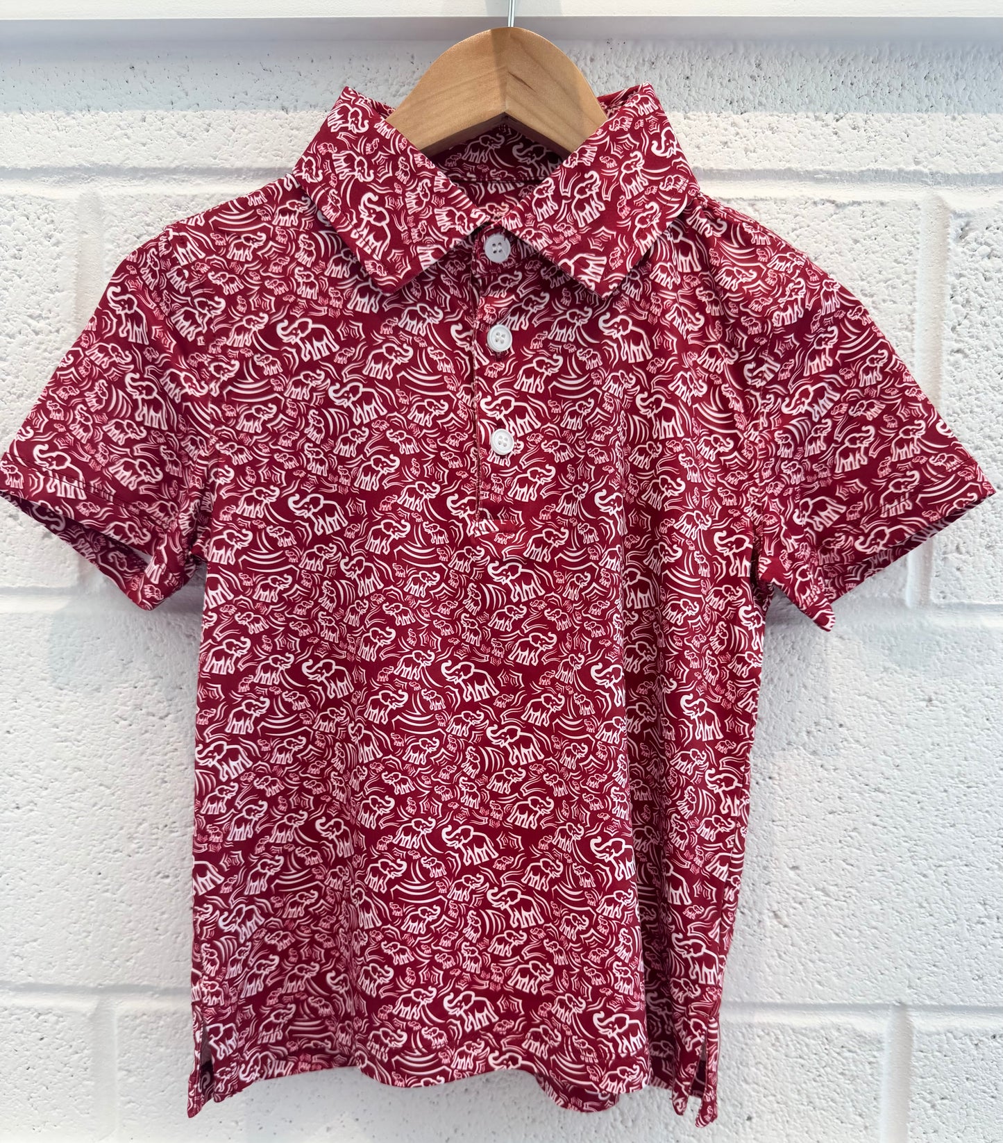 Elephant Polo - Crimson