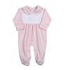 Isabella White Chest Pima Footie