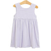 Isabella Dress - Lavender Stripe