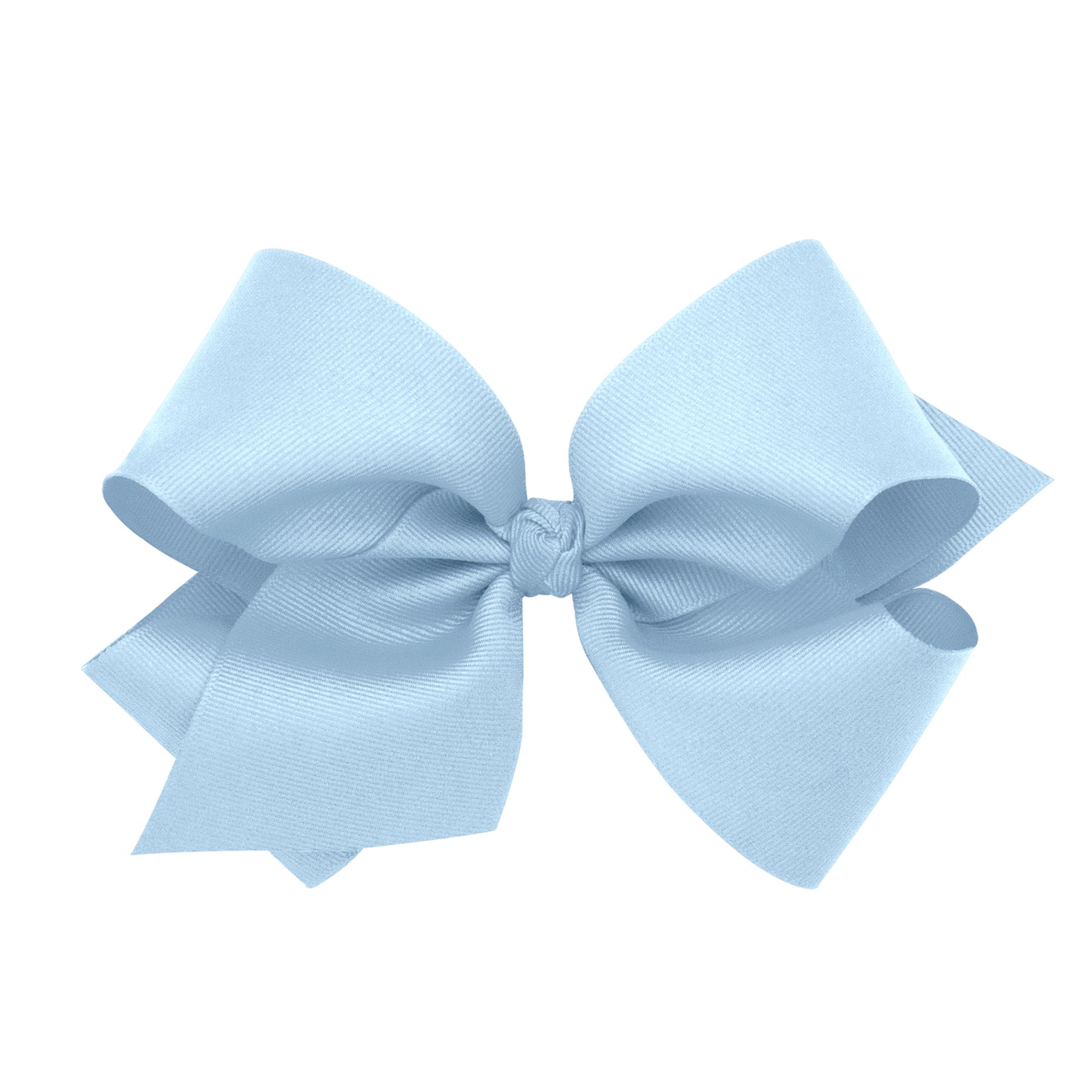 King Classic Grosgrain Hair Bow (Knot Wrap) - Blue