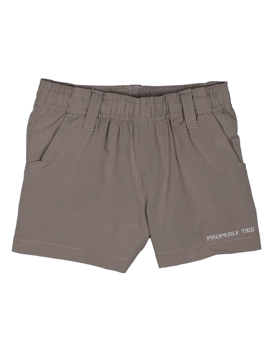 Boys Pintail Short - Chrome Grey