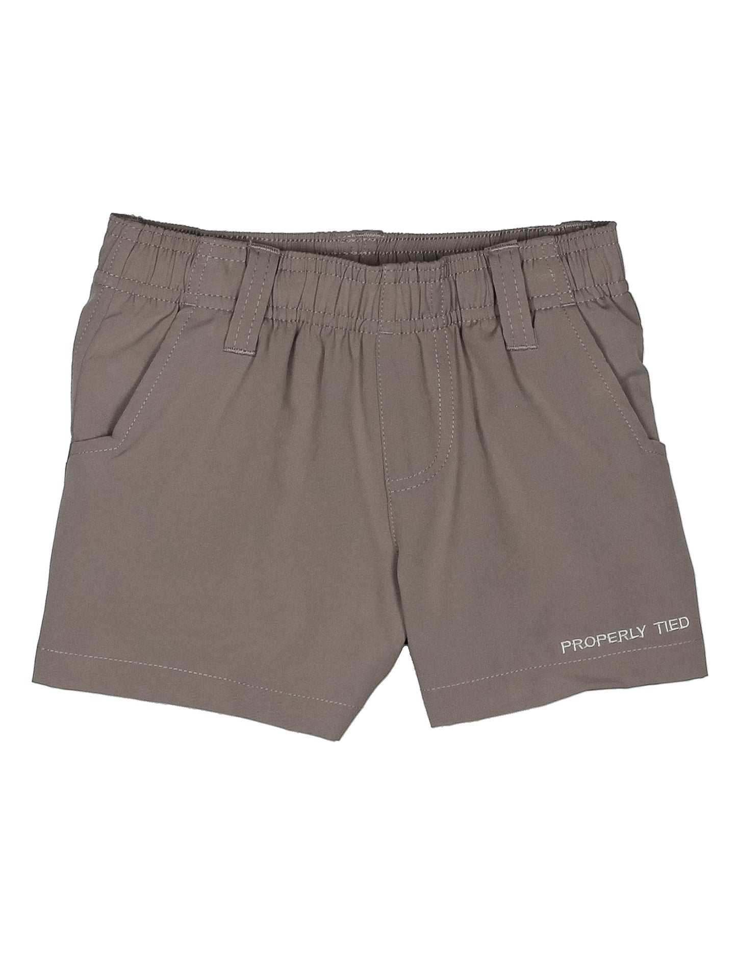 Boys Pintail Short - Chrome Grey