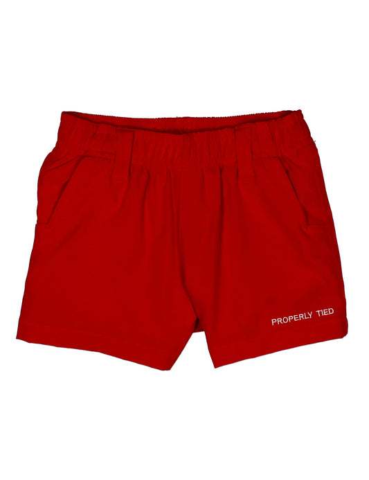 Boys Pintail Short Red